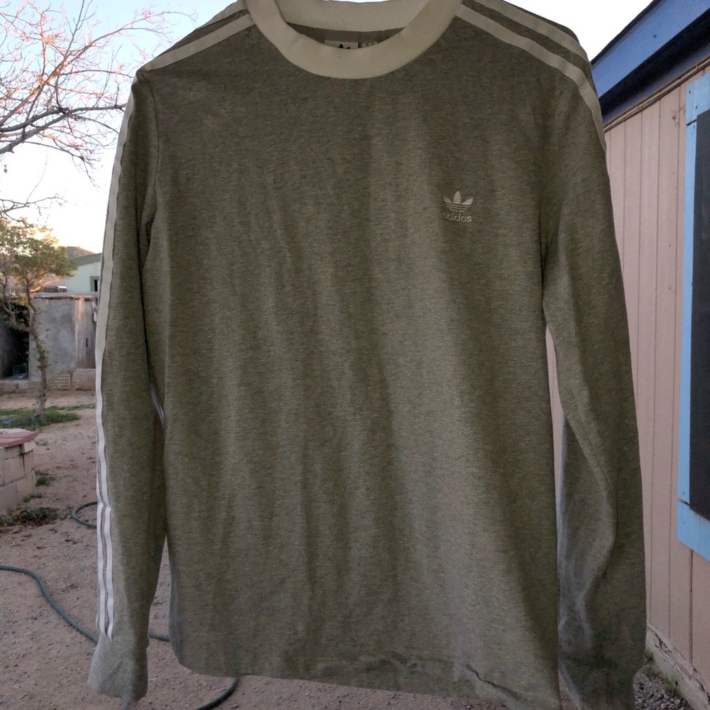 Gray adidas long sleeve